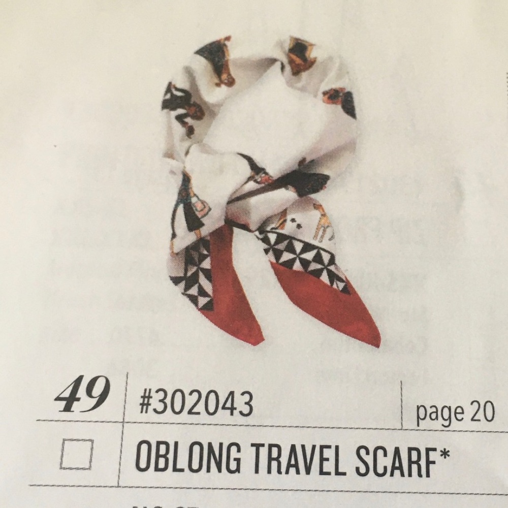 Jockey Oblong Travel Scarf